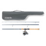 St. Croix Triumph Travel Spinning Combo all pieces with case