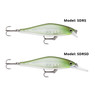 Rapala Shadow Rap Shad Jerkbait size comparison