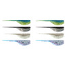 Leland's Lures Slab Magnets assorted pack Clear Water colors variety
