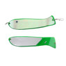 Pro Troll Fish N Chip Flasher color Glow Green Silver Back