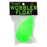 Hawken Simon Wobbler Floats color Green in 4 inch size in packaging