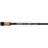 G. Loomis IMX-PRO Bass Spinning Rod Logo model IMX PRO 822S DSR close up of blank