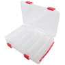 Amish Outfitters Double-Sided Crankbait Tackle Box image 10 compartment open