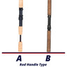 BnM Fishing Sam Heaton Super-Sensitive Rod handle comparison chart
