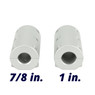Cisco Single Tube Rod Holder on Thumbscrew Rail Mount sizes 7-8 inch and 1 inch thumbscrew rail mount size comparison