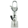 Cisco Single Short Cradle Rod Holder on Track Mount With Locking Ring front view of rod holder