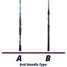 Shimano SLX Casting Rod Handle Comparison Chart