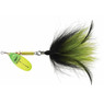 Mepps Musky Killer Spinner color Hot Green Chartreuse Blade Chartreuse Black Tail