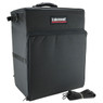 Lakewood Magnum Top Shelf Tackle Storage Box closed front at an angle with included strap