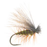 Elk Hair Caddis Dry Fly - 2 Pack color Olive