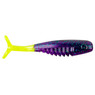 Bobby Garland Slab Hunt'R Soft Bait color Junebug Pearl Chartreuse