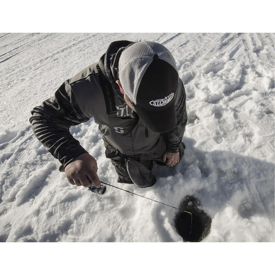 St. Croix Custom Ice Rod FishUSA
