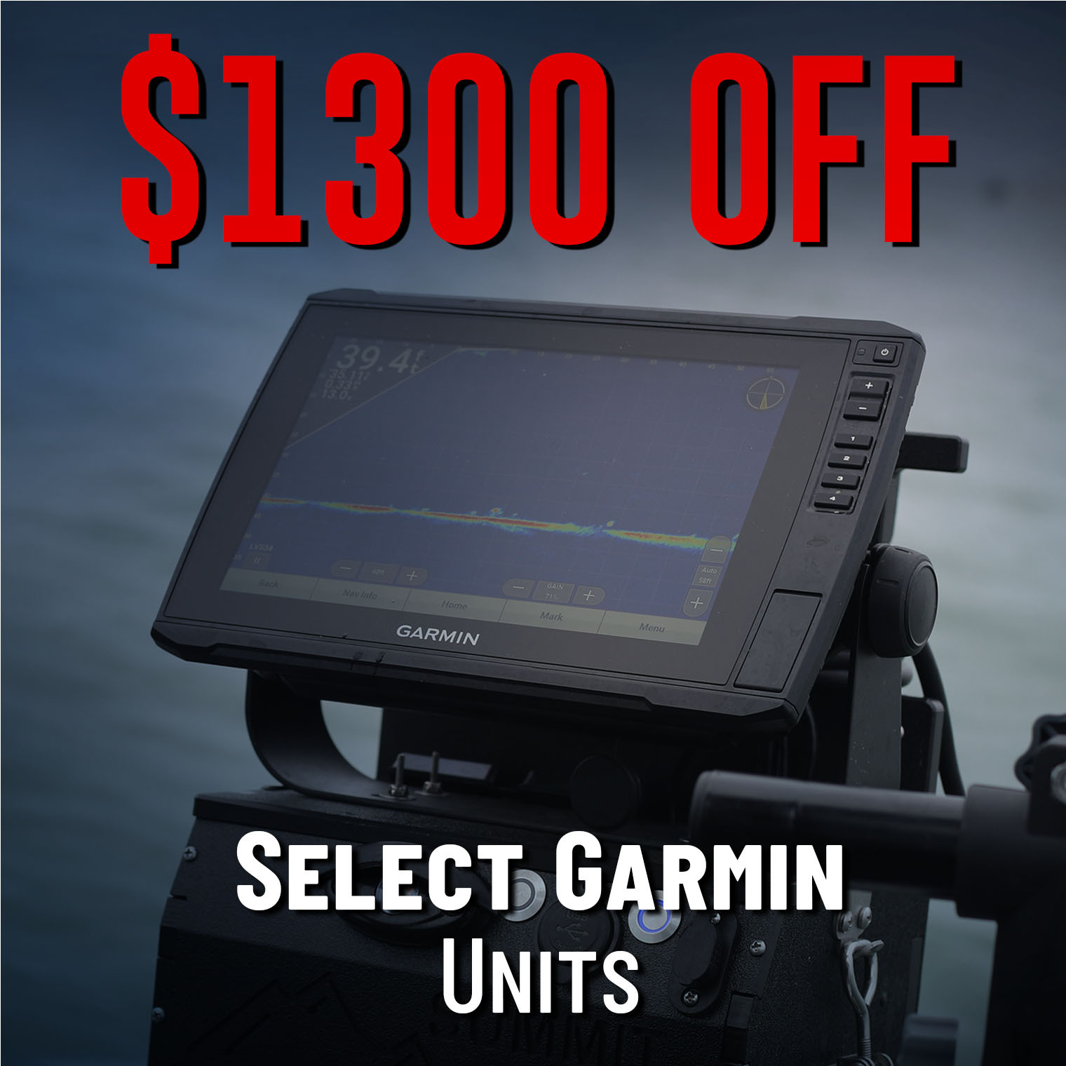 $1300 Off Select Garmin Units