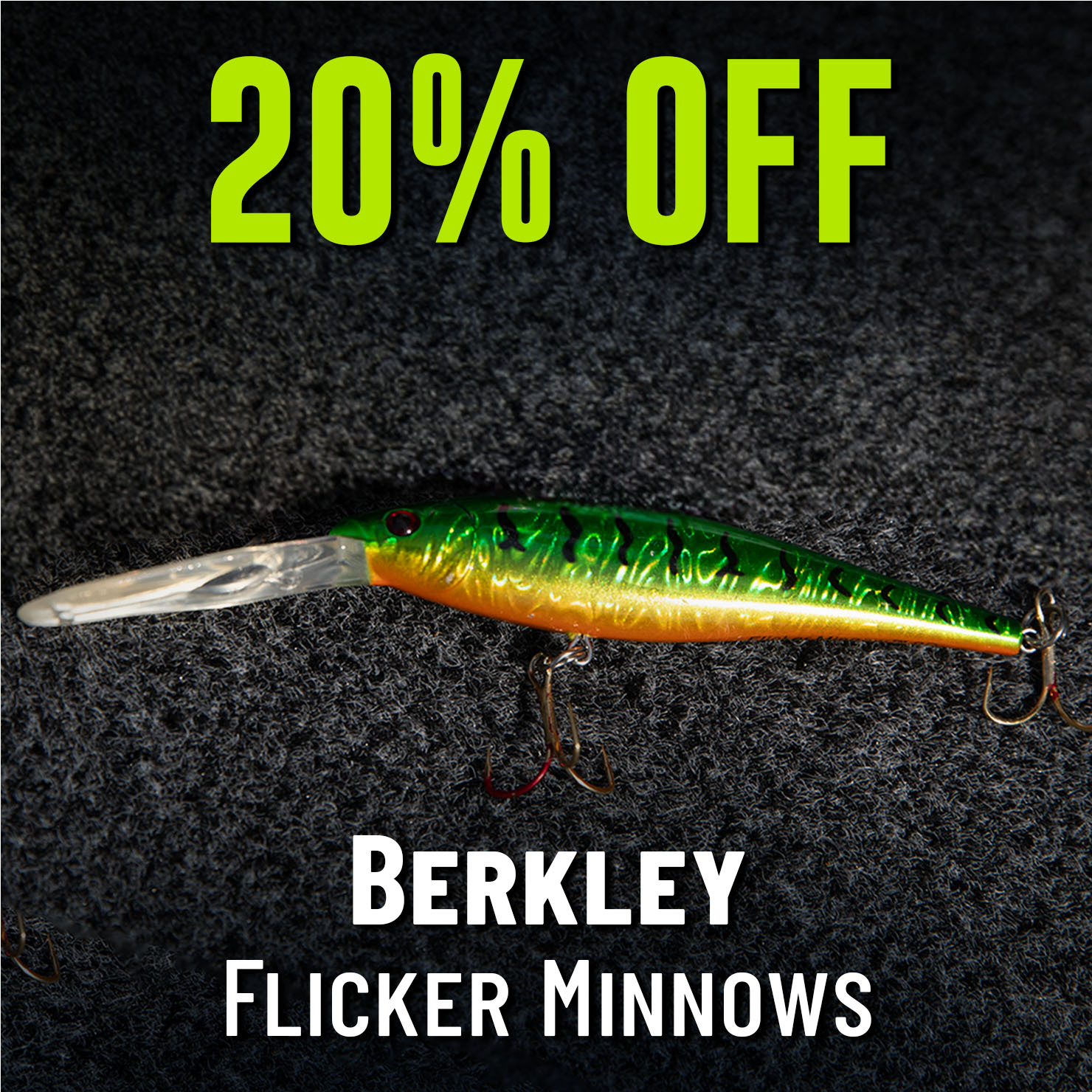 20% Off Berkley Flicker Minnows