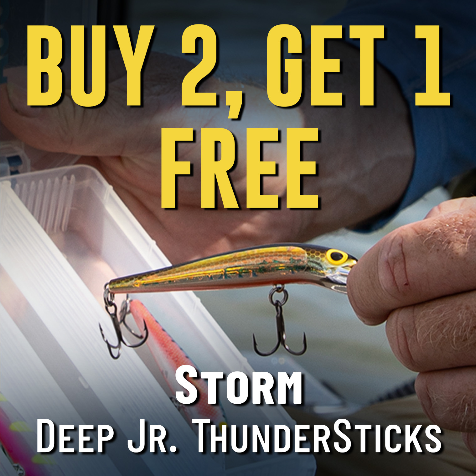 Buy 2 Get 1 Free Storm Deep Jr. ThunderSticks