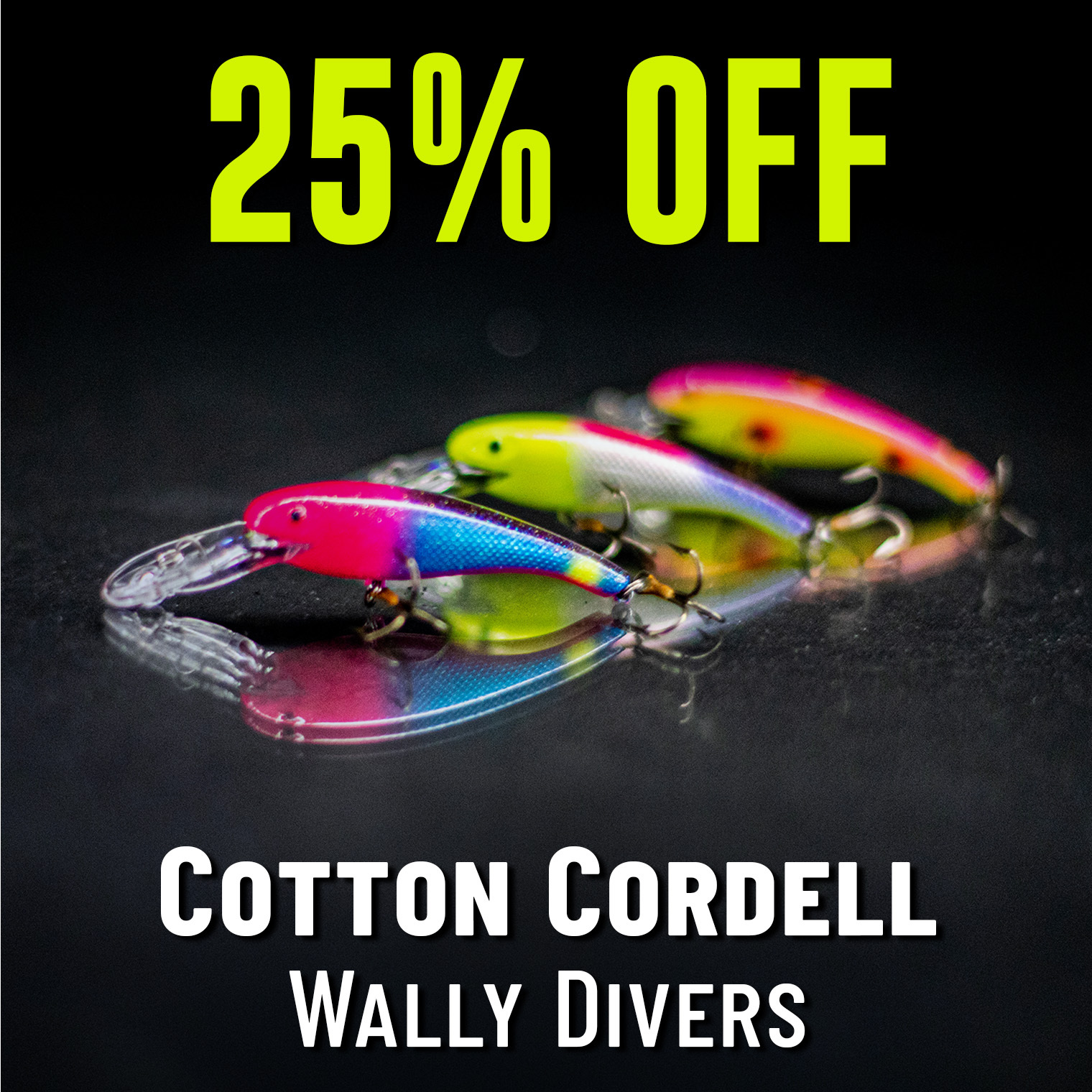 25% Off Cotton Cordell Wally Divers