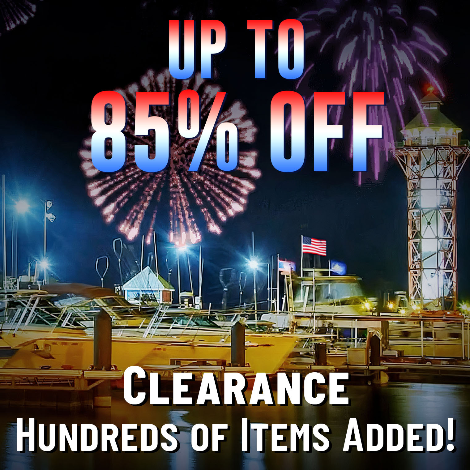 Up to 85% Off Clearance  Hundreds of items added!