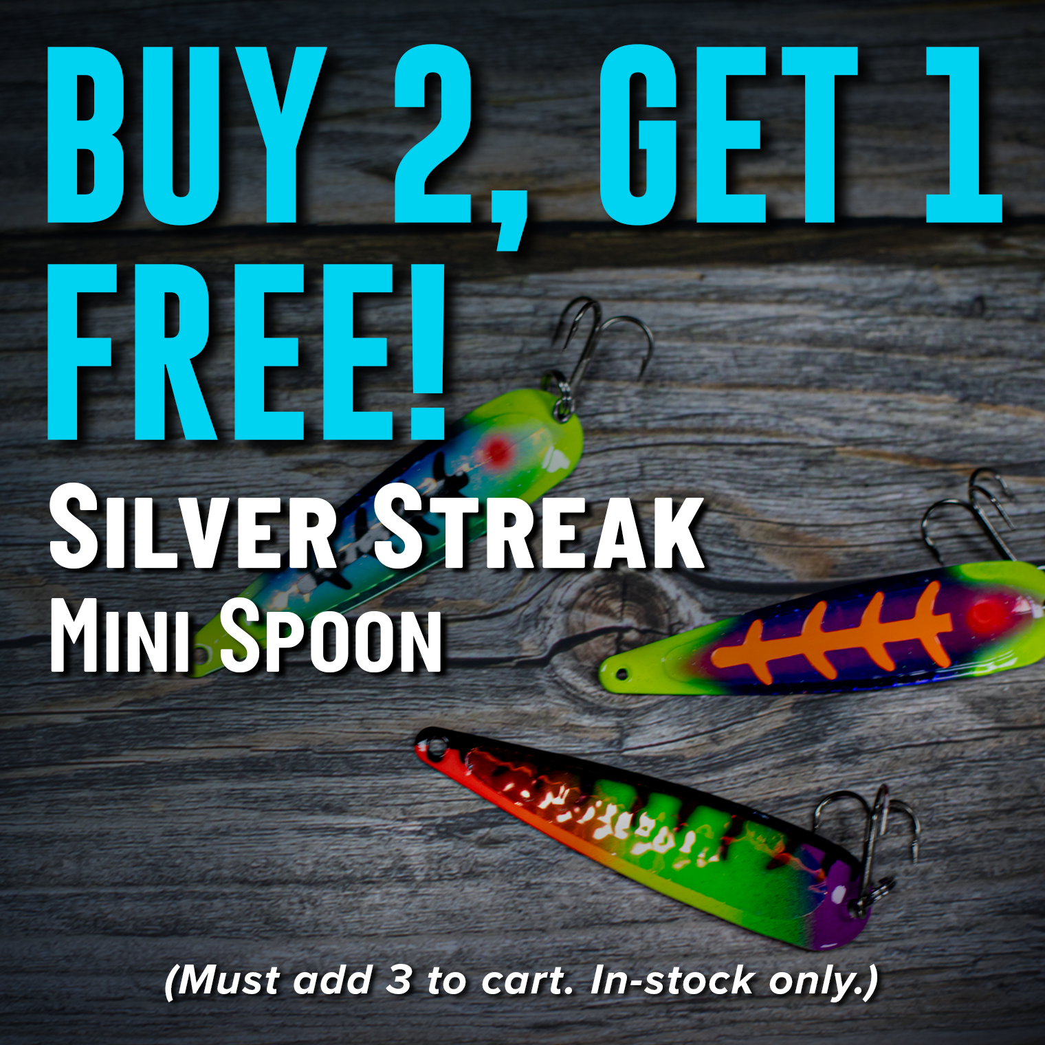 Buy 2, Get 1 FREE! Silver Streak Mini Spoon (Must add 3 to cart. In-stock only.)