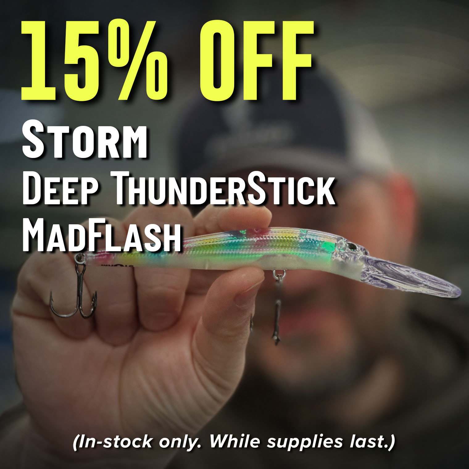 "15% Off! Storm Deep ThunderStick MadFlash Shop Now (In-stock only. While supplies last.)"
