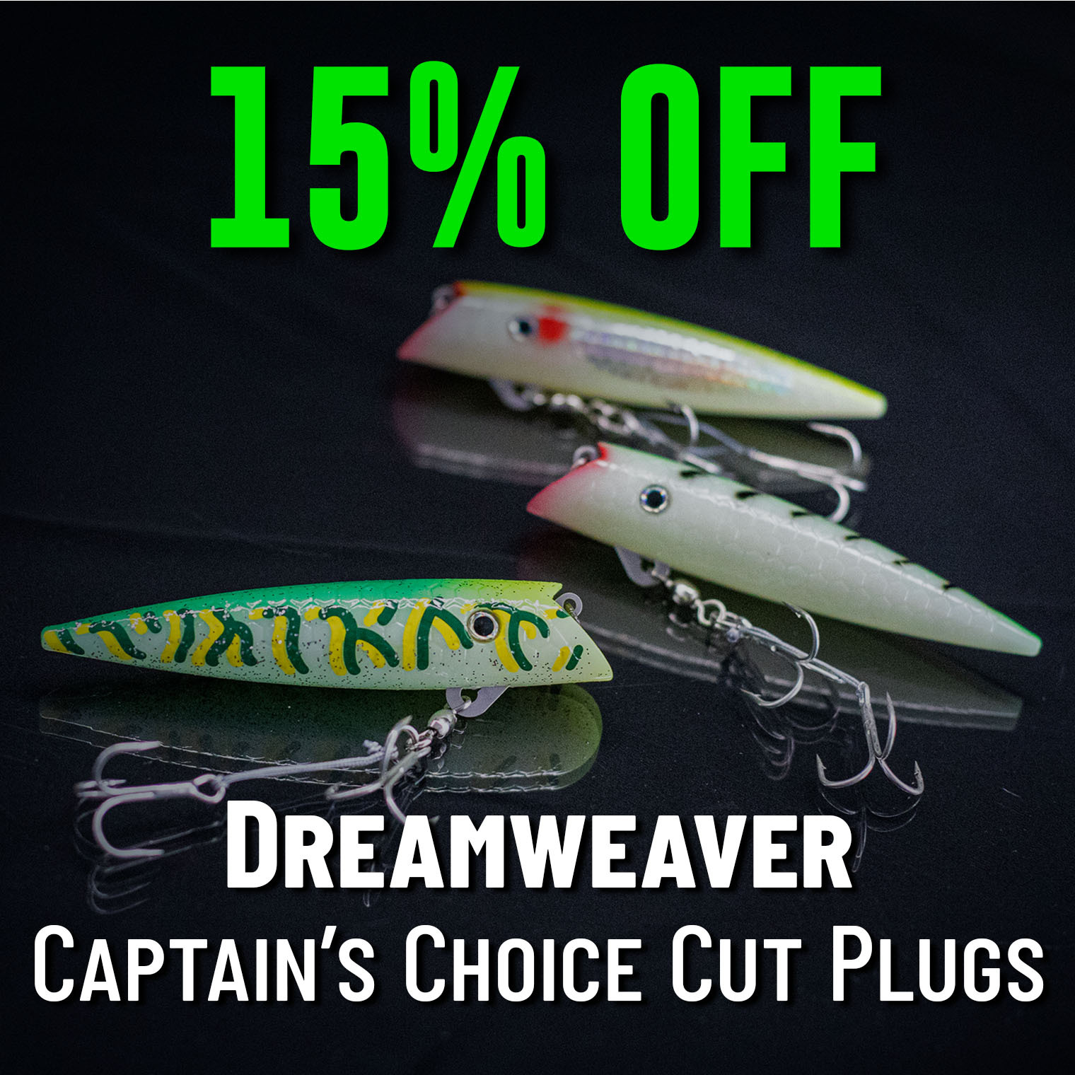 15% Off Dreamweaver Captain's Choice Cut Plugs