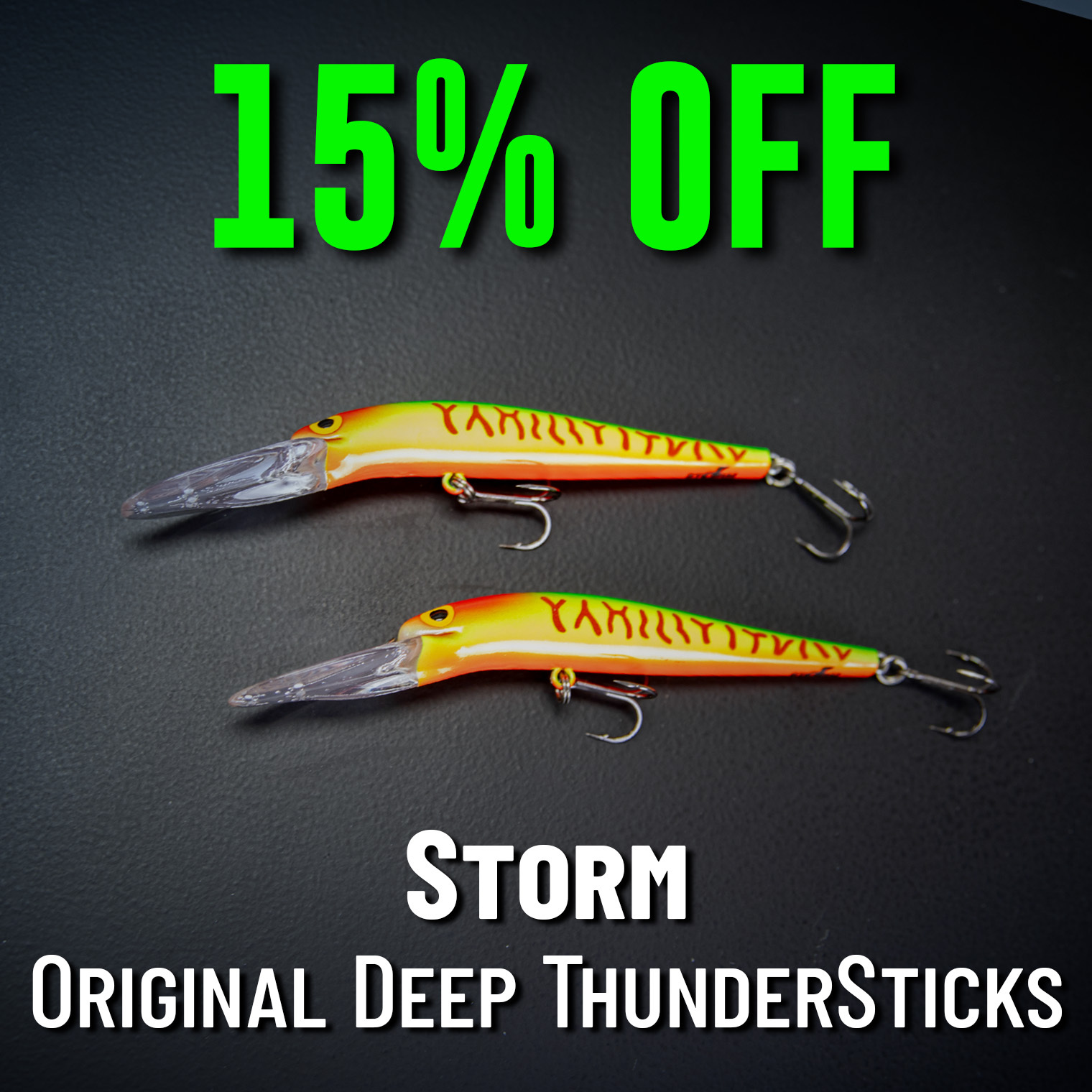 15% Off Storm Original Deep ThunderSticks