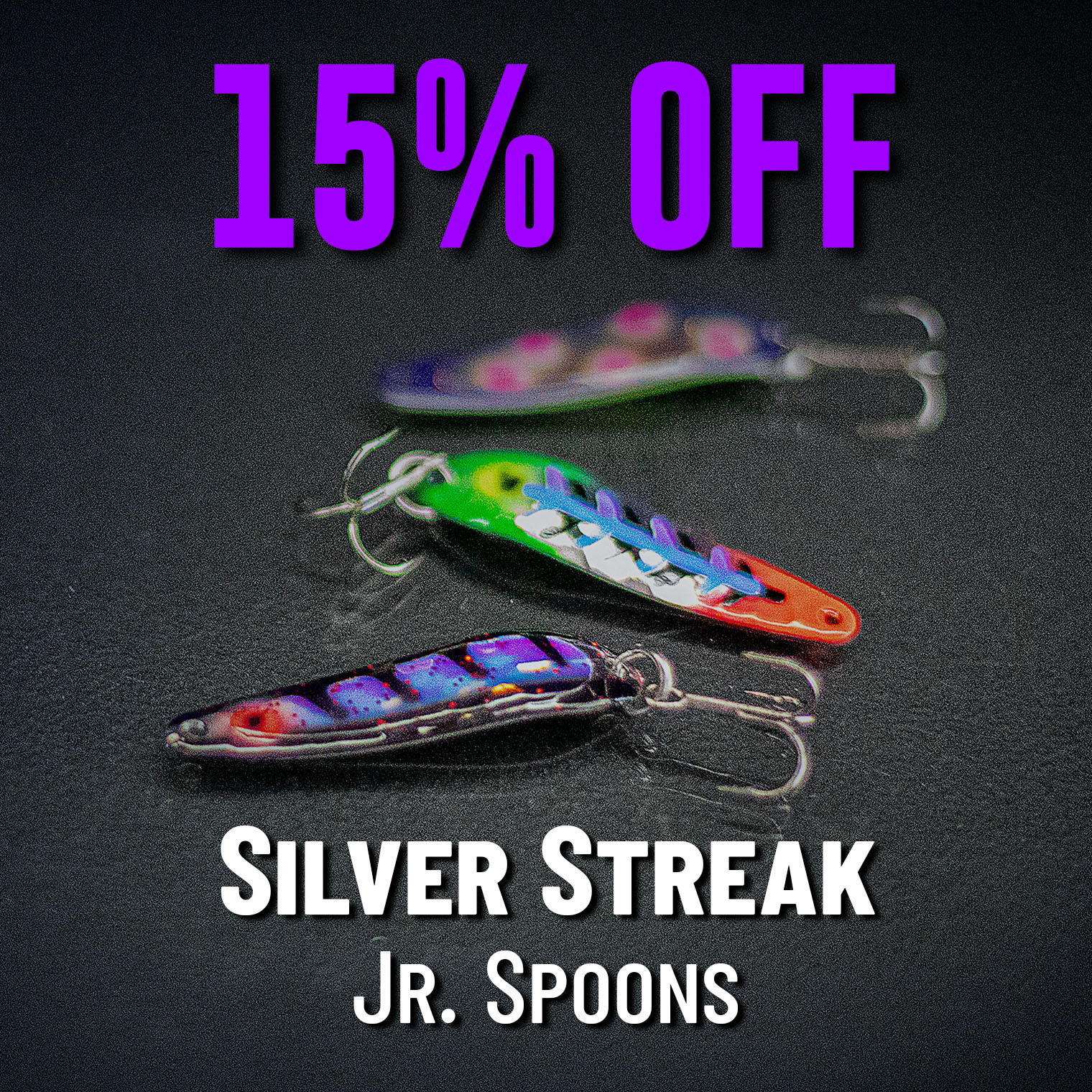 15% off Silver Streak Jr. Spoons