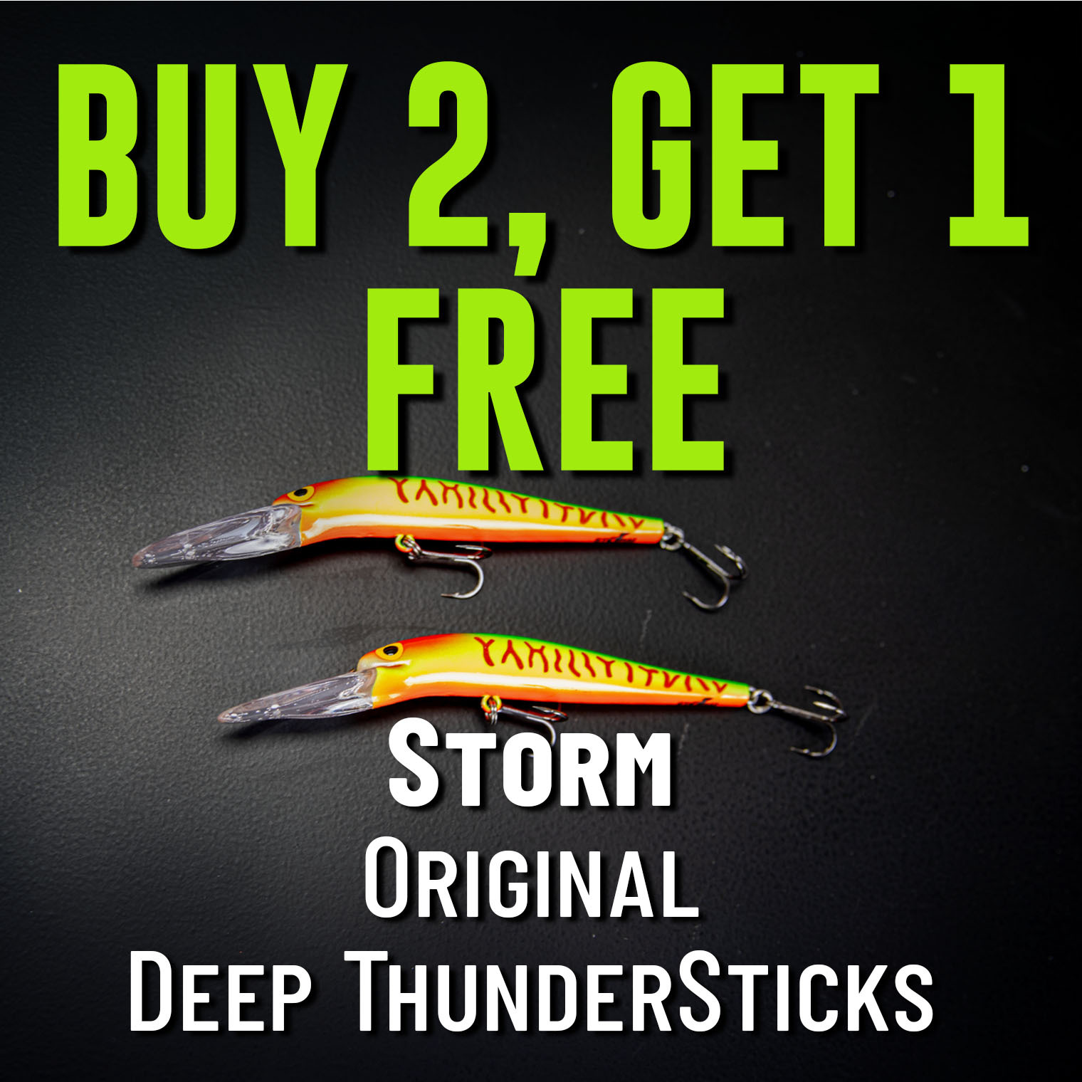 Buy 2 Get 1 Free Storm Original Deep Thunderstrikes