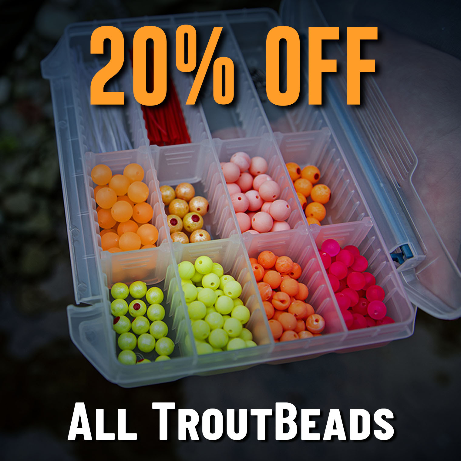 20% Off All TroutBeads