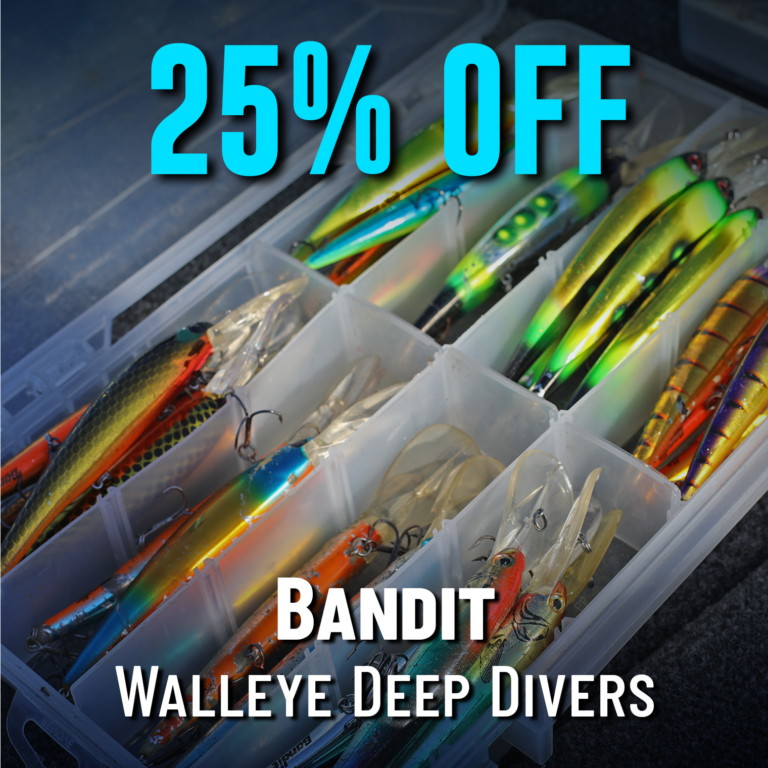 25% Off Bandit Walleye Deep Divers