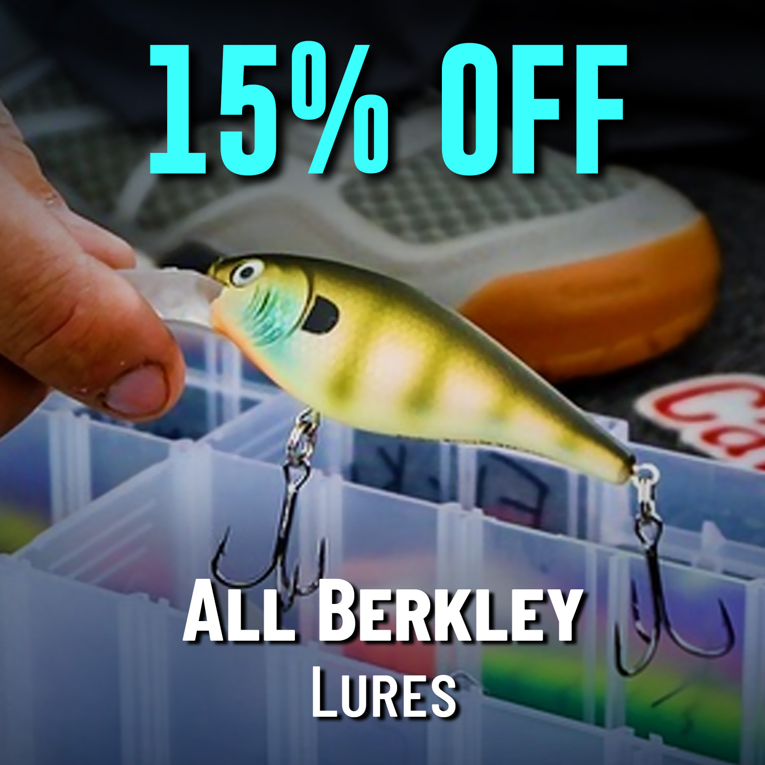 15% Off All Berkley Lures