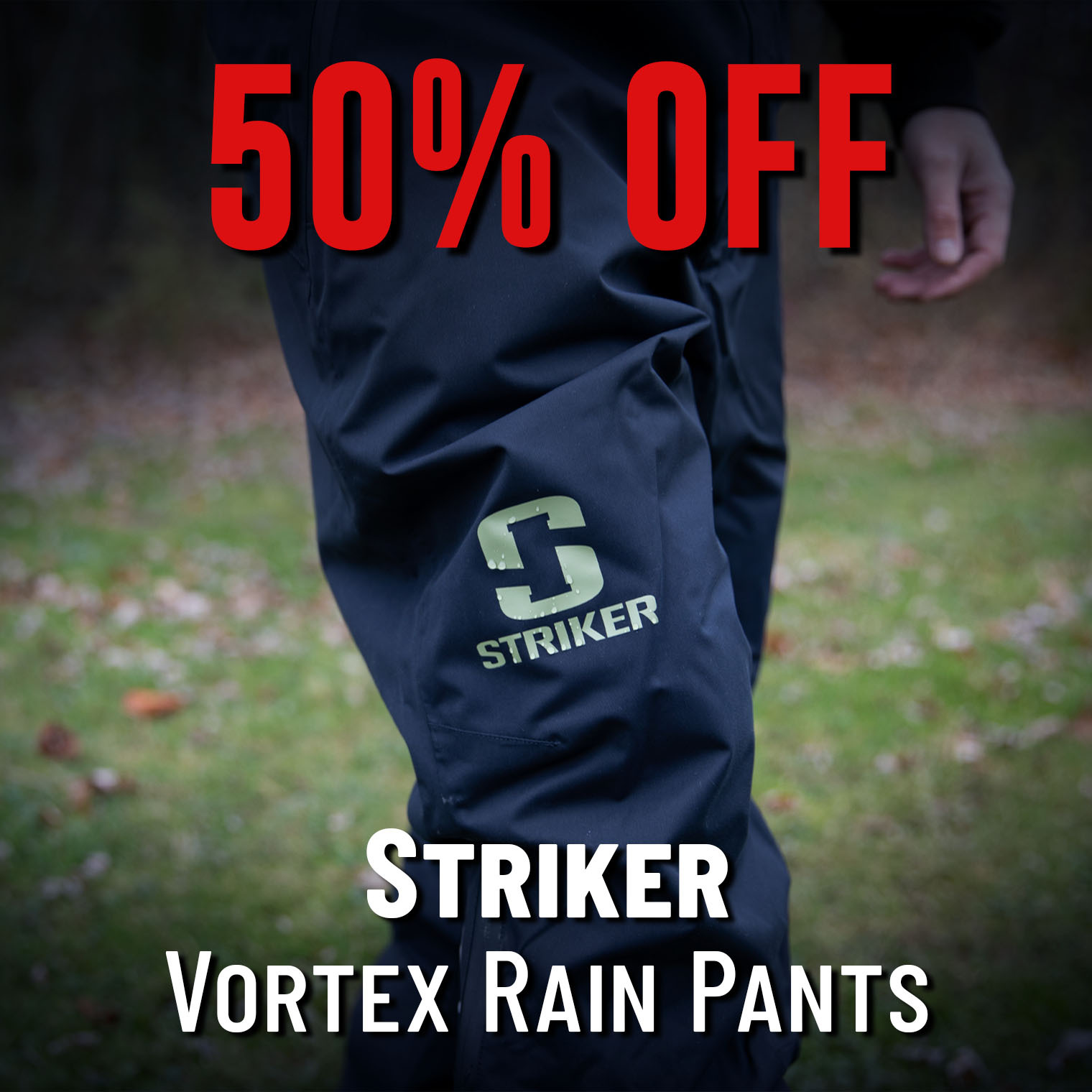 50% Off Striker Vortex Rain Pants