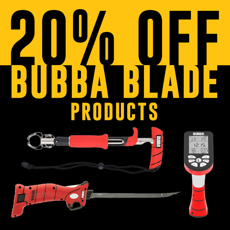 20% Off Bubba Blade Products