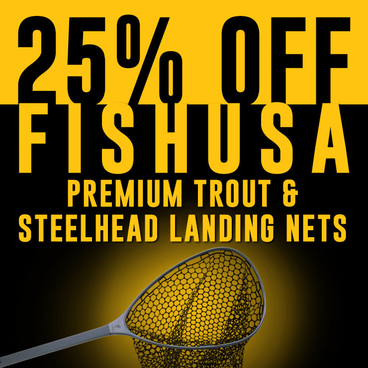 25% Off FishUSA Premium Trout & Steelhead Landing Nets
