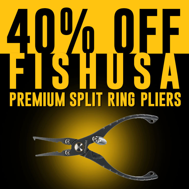 40% Off FishUSA Premium Split Ring Pliers