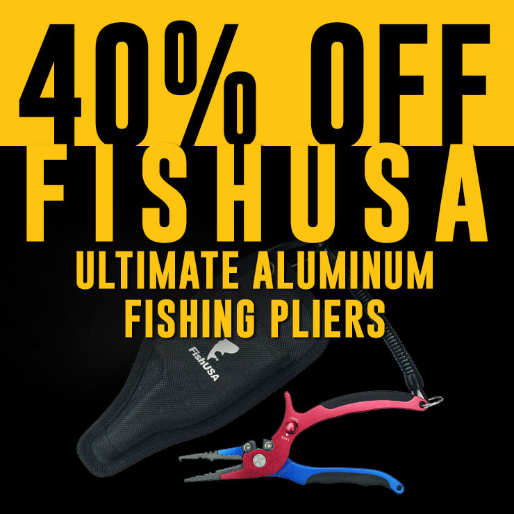 40% Off FishUSA Ultimate Aluminum Fishing Pliers