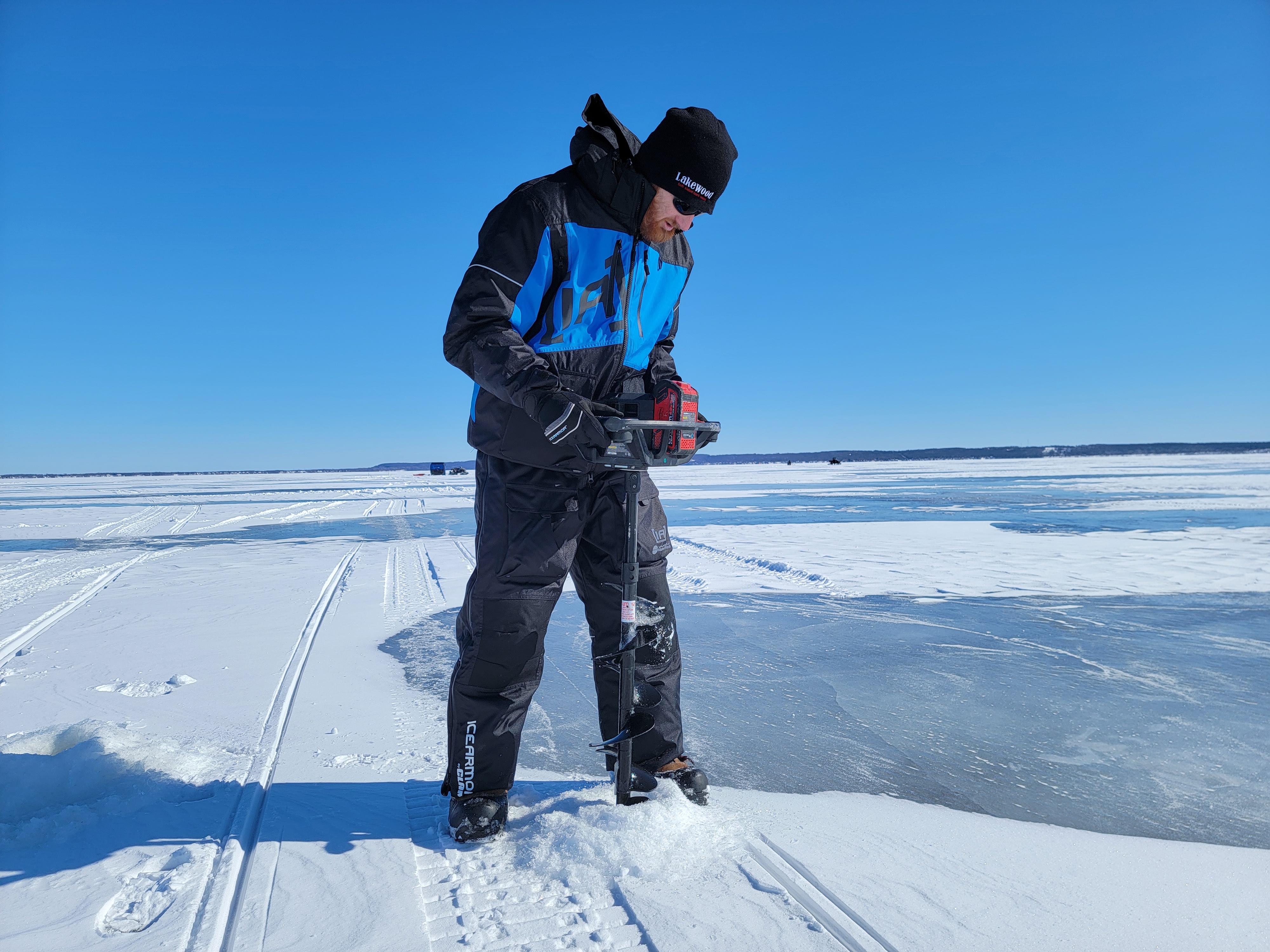 Auger ice deals fishing