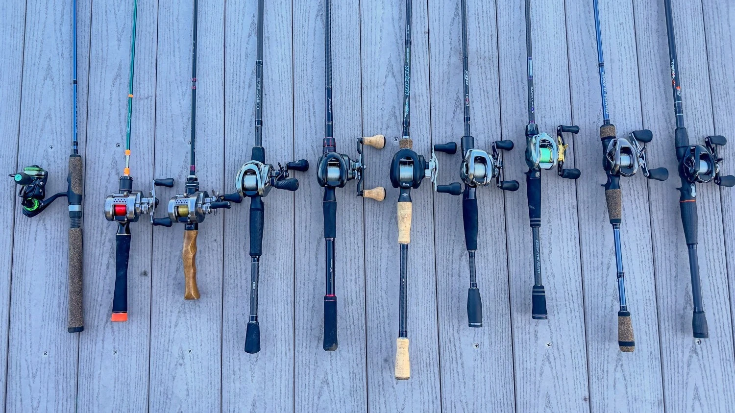Bass fishing rod brands available at FishUSA