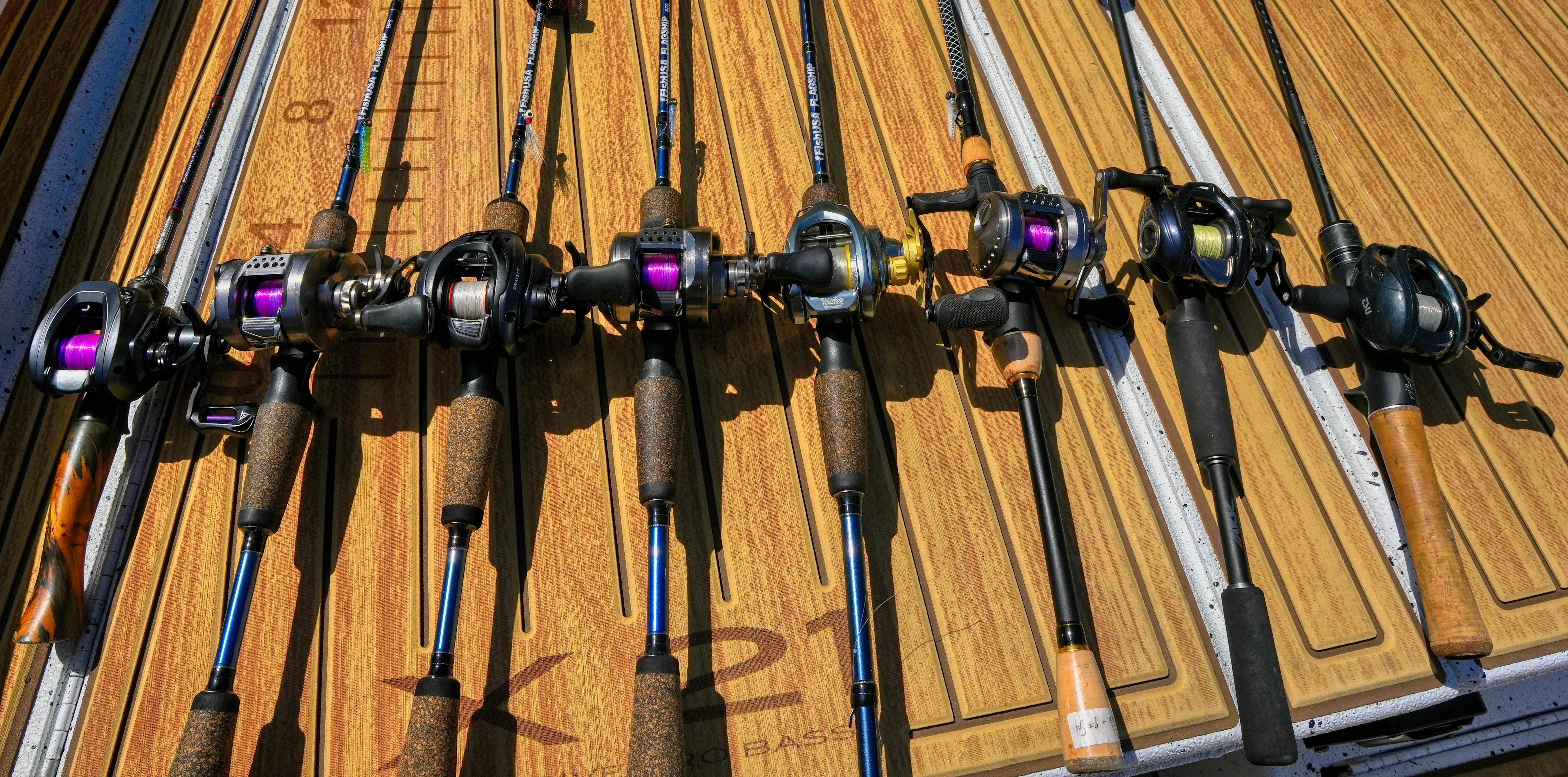 BFS rod and reel combos for light lure fishing