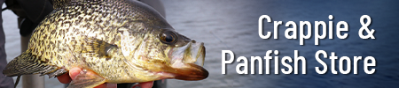 Crappie & Panfish Fishing Tackle & Gear