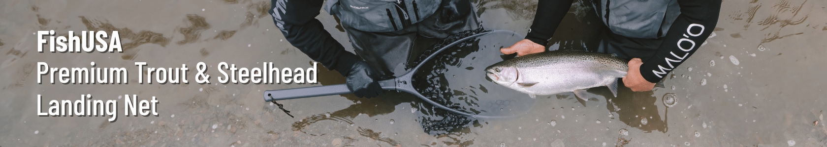 FishUSA Premium Trout & Steelhead Landing Net
