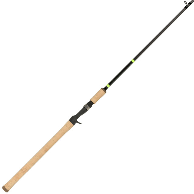  TICA HLHD96M2S Salmon/Steelhead, Black/Silver, 9'6'' - Medium  : Sports & Outdoors