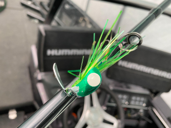 Spinner rigged for Lake Trout