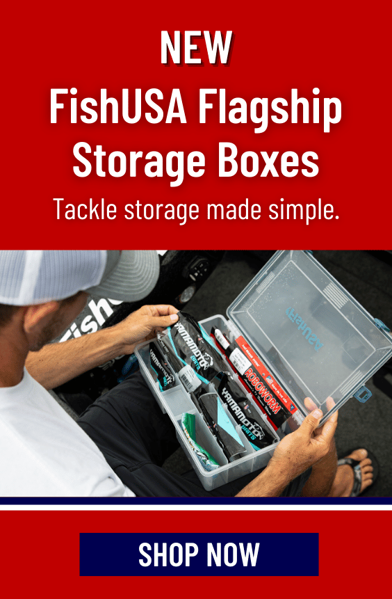 FishUSA Flagship Storage Boxes - Tackle Storage Made Simple