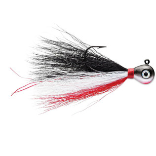 3-STEELHEAD JIGS-ICE FISHING #6 hooks Red super GLOW * also for Perch/Walleye