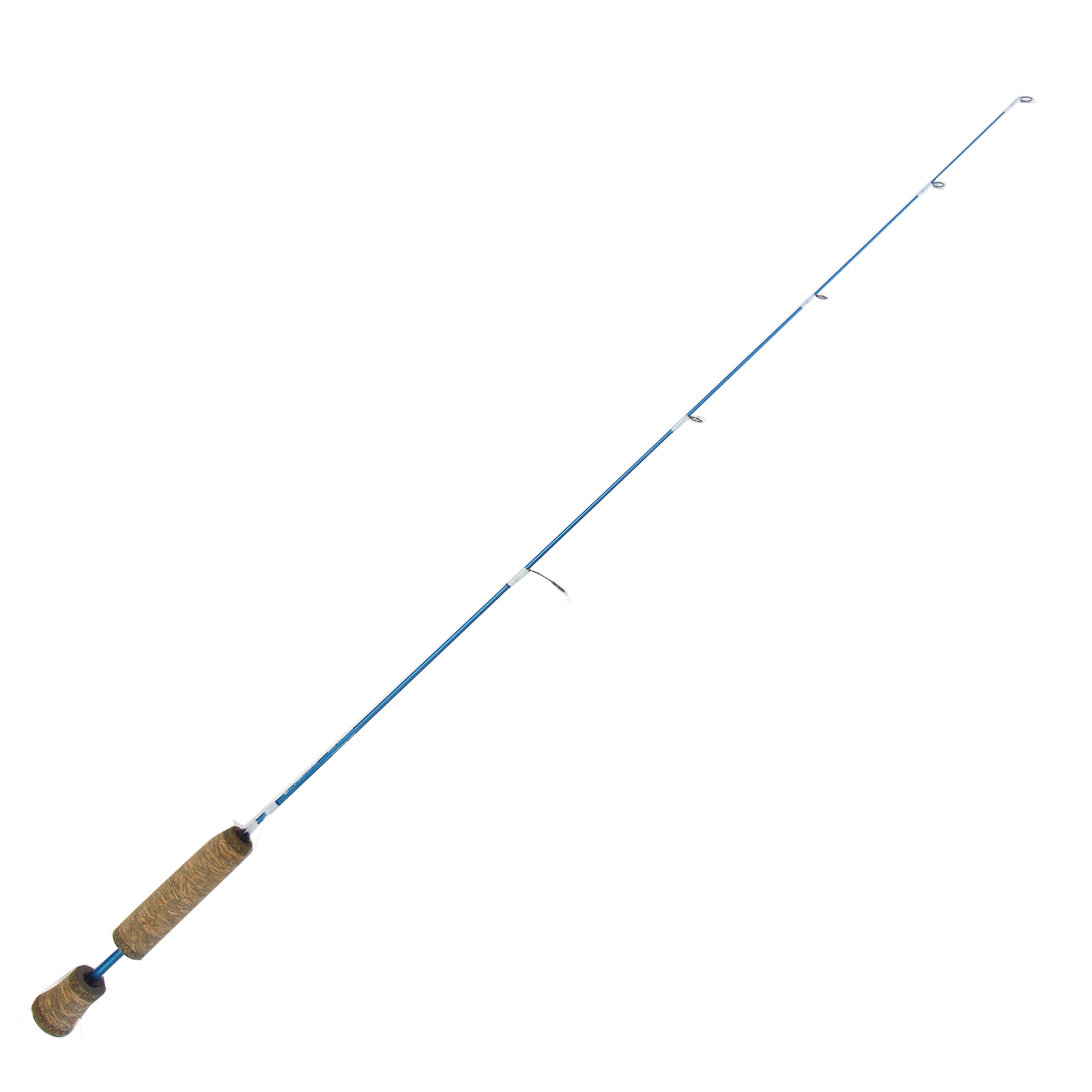 Ice Blue 24 Medium Action Ice Fishing Rod-CASTING HANDLE + 2 FREE