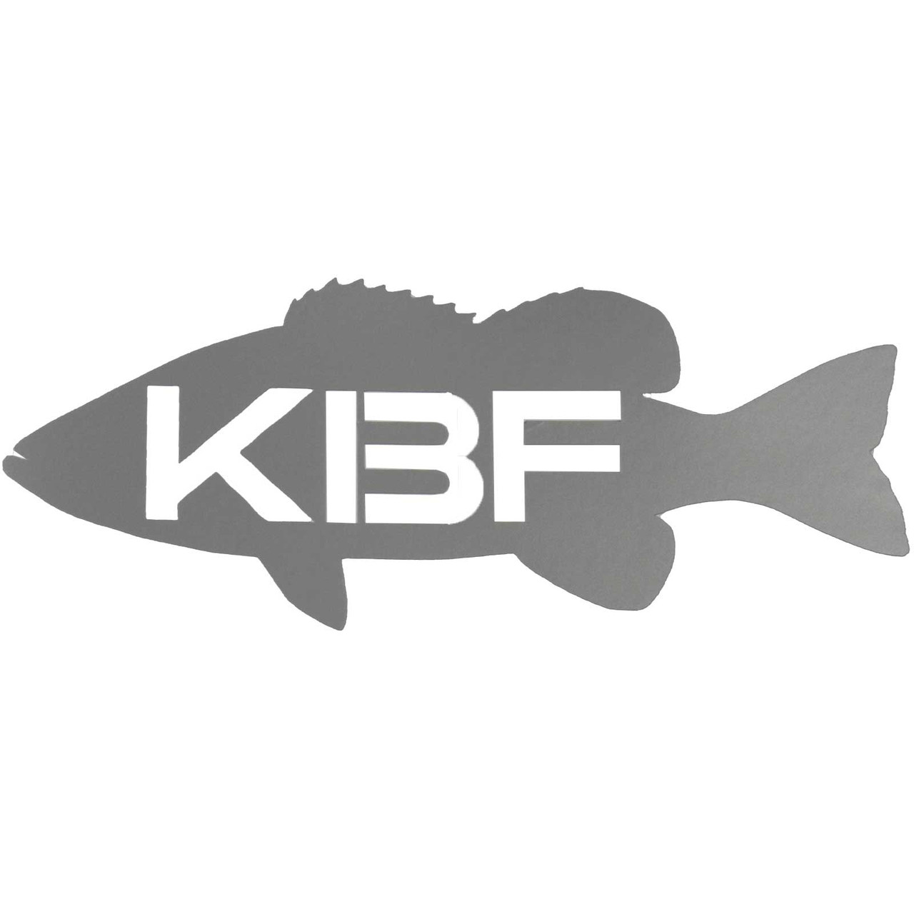 Kayak Bass Fishing KBF Logo Decal