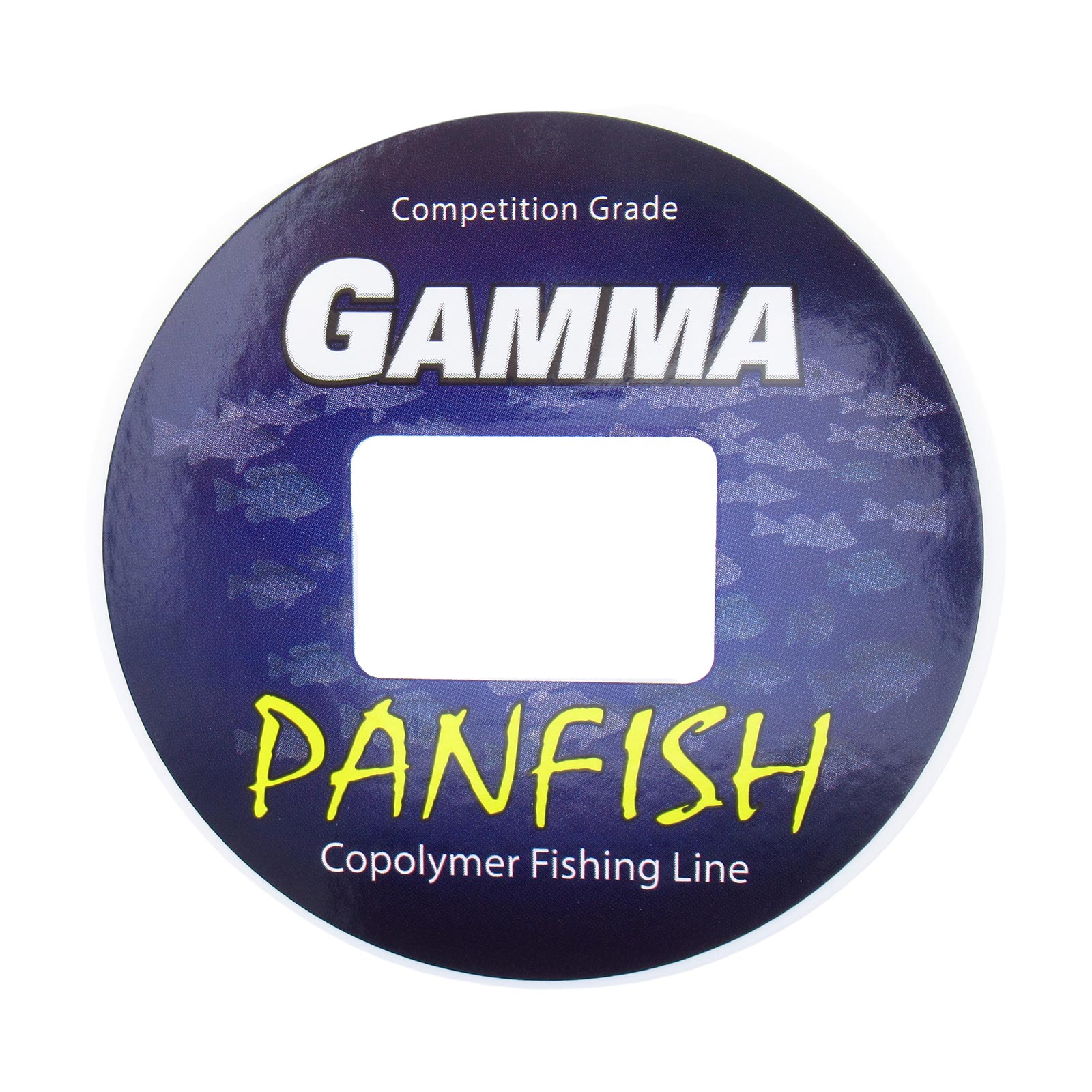 Gamma PolyFlex Panfish - Optic Yellow Fiber Spool, Size: 2lb 330 yd