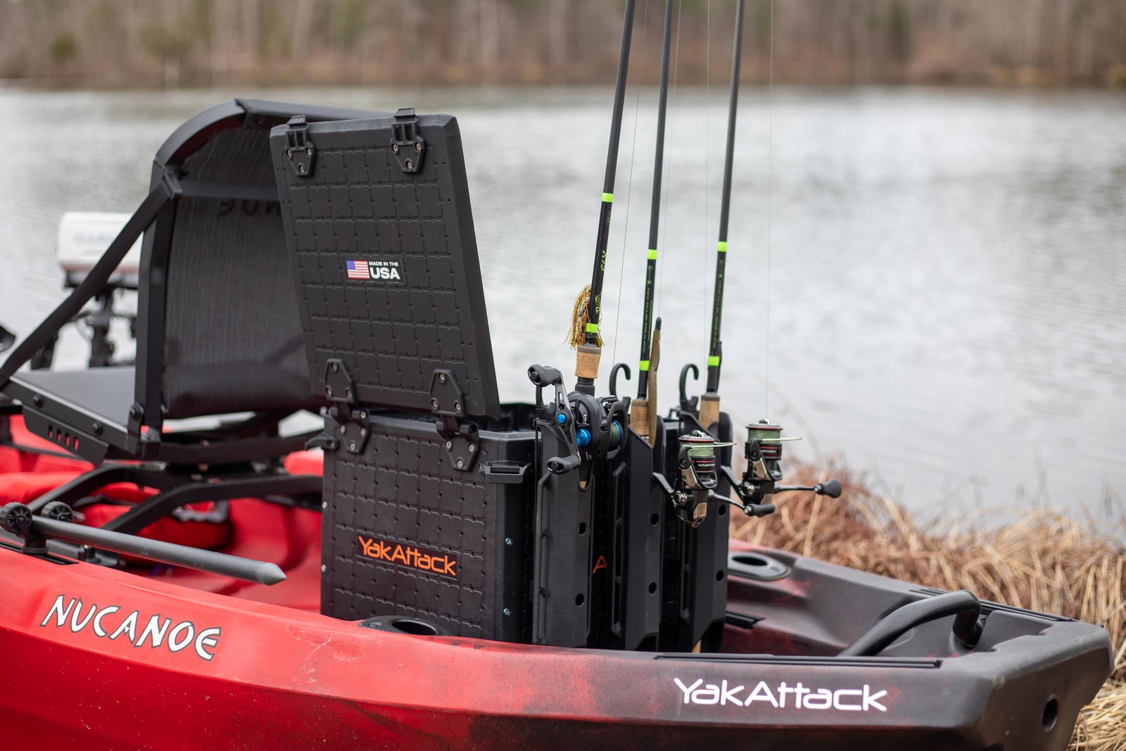 YakAttack BlackPak Pro Kayak Fishing Crate System - FishUSA