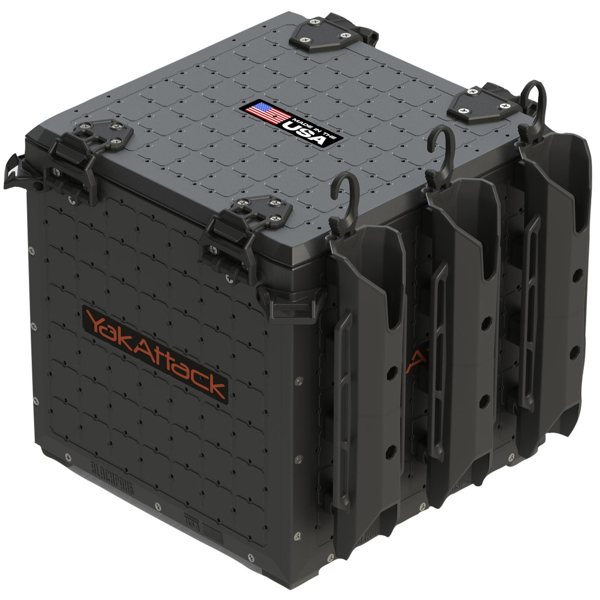 YakAttack BlackPak Pro Kayak Fishing Crate System - FishUSA