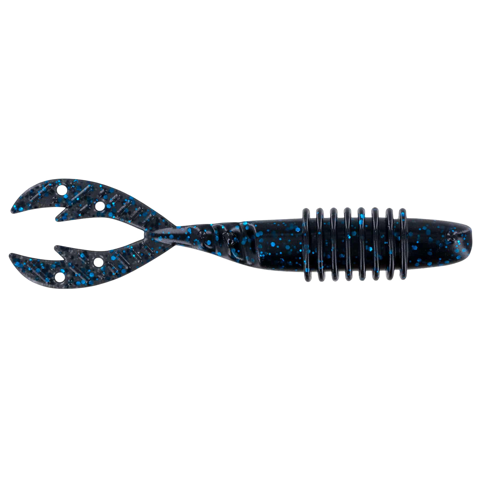 Big Bite Baits Kamikaze Swimon Black Blue Flake 4.25 in.